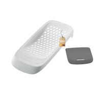 Westmark Rallador para Spatzl con rasqueta flexible, Plástico, Blanco/gris, 61132270