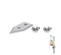 Westmark Set de piezas de repuesto, 3 piezas, Cuchilla de corte + 2 tornillos para el abrelatas Sieger Clou 30/40/50, Acero inoxidable, Plateado, 19952280