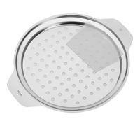 Westmark Suplemento para Spätzle + rasqueta, Set de 2 piezas, Para ollas con un diámetro de 24-28cm, Acero inoxidable/plástico, Plata, 61112240