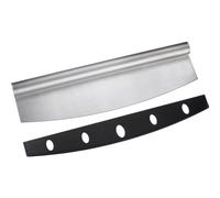 Westmark Tajadera para pizza Easy - cuchillo pesador cortador de pizza, ideal para cortar pizza o tarte flambée sin esfuerzo - acero inoxidable, PP