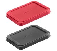 Westmark Tapa Conservadora - Tapa De Silicona Elástica Y Reutilizable Para Latas, Cuencos Pequeños O Tazas De Yogur - ø 10,5 x 8,5 cm, Silicona, 2 Unidades