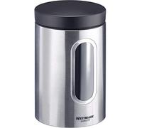 Westmark - Tarro con Ventana (1800 ml, Hierro, Acero Inoxidable, Pet)