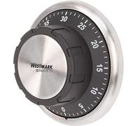 Westmark Temporizador de cocina, Mecánico, Magnético, 1-60 minutos, Acero inoxidable/plástico, Redondo, Antracita/plata, 10922260