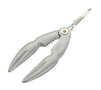 Westmark Tenazas para langostas con pinzas integradas, Aluminio/acero inoxidable, Longitud: 21,1 cm, Cracky-Spezial, Plateado, 66102270