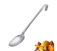 Westmark Vegetal Spoon Pro, Cuchara de cocina de acero inoxidable con cabeza ancha, Cuchara universal para servir verduras, patatas, etc., Plata, 38 cm