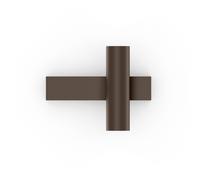 Wever & Ducré Lighting WEVER & DUCRÉ Aplique de pared LED Ceno 2.0 bronce, 2 luces, 2700 K