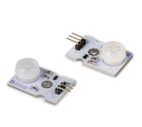 Whadda Sensor de Movimiento Micro PIR, módulo, 3.3-5 V CC, Rango de detección 4 m, ángulo de detección 100 °, 2 Piezas, Blanco