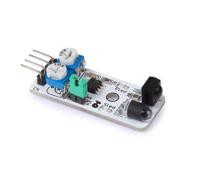 Whadda Sensor de obstáculos IR, 3.3-5 V CC, 2 recortadores, Rango de 2-10 cm, ángulo de detección 35 °, Blanco