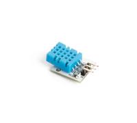 Whadda Sensor de temperatura digital y humedad, 5 V CC, rango de temperatura de 0 ° C a 50 ° C, nivel de humedad 20-90%, compatible con Arduino, blanco