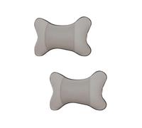 WHAMVOX 2piezas Almohada Cervical Transpirable Para Coche Cojín De Soporte Para Cuello y Cabeza Almohada Ergonómica Para