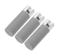 WHAMVOX 3 Piezas Péndulo para Cadena de Persiana, Tope Gris | Diseño Esmerilado, Plástico E Hierro, para Cadenas Cuentas y Cordones, Uso Exterior