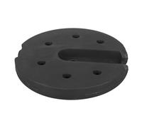 WHAMVOX Base de Contrapeso Redonda para Lámpara de Pie, Negra