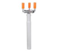 WHAMVOX Herramienta Profesional de Desmontaje y Montaje para Detectores de Humo con Cabezal de Garra y Varilla de 25cm, Aleación de Aluminio Versátil para Mantenimiento Industrial