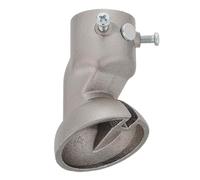 WHAMVOX Soporte Adaptador Ventilador Techo Inclinado de Acero Ajustable 45 | Montaje Rápido y Seguro, para Techos Abovedados o Inclinados, Color Plata, Uso Doméstico