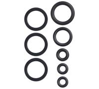 WheatThrive Anillos de sellado, accesorios de pulverizador, juntas de goma, para pulverizadores de jardín de 3 L, 5 L, 8 L, negro, paquete de 10