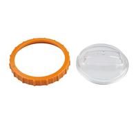 WheatThrive Cubierta de prefiltro, tapa de arena, tuerca naranja para Bestway 58486 58497 58499, compatible con 2023+, fácil instalación, paquete de 2