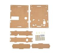 WheatThrive Funda acrílica transparente para probador LCR-T4 Mega328, carcasa protectora para triodo, medidor ESR, MOS, NPN