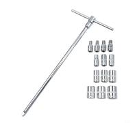 WheatThrive Juego de llaves de vaso de 130 piezas, kit de herramientas mecánicas resistentes en estuche sólido para tareas de mantenimiento del automóvil (F)