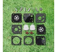 WheatThrive Kit de reparación de carburador, juego de juntas de diafragma, para Zama RB-29 C1U-H12 H18 H29, compatible con soplador Ryobi Homelite de 26 cc 30 cc