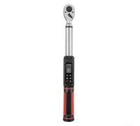 WheatThrive Llave dinamométrica digital de 1/4 3/8 1/2 pulgadas tipo clic ajustable con memoria de datos 10-135 Nm para uso mecánico profesional (12,5 mm, 2,02-135 N.m)
