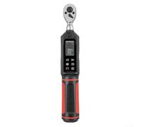 WheatThrive Llave dinamométrica digital de 1/4 3/8 1/2 pulgadas tipo clic ajustable con memoria de datos 10-135 Nm para uso mecánico profesional (6,3 mm, 0,45-30 N.m)