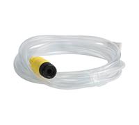 WheatThrive Manguera de entrada de agua, manguera de succión, manguera de jardín, tubo de entrada flexible de PVC de 5 m para lavadora a presión Karcher SH5, KHB6, OC6-18