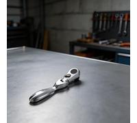 WheatThrive Para mini llave de carraca de 72 dientes, herramienta de destornillador de acero al cromo vanadio, mango ergonómico para espacios reducidos, fijación de bicicletas, trabajo interior del