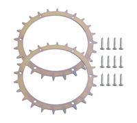 WheatThrive Picos robóticos para cortacésped, tacos de tracción para Bosch Indego XS 300 400 350 M700, tacos antideslizantes de acero inoxidable, paquete de 2