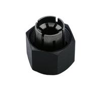 WheatThrive Tuerca de pinza de enrutador, portabrocas de 1/4 pulgadas, pieza de repuesto de metal NA613028 para enrutador de inmersión DeWalt DCW620NT, negro, paquete