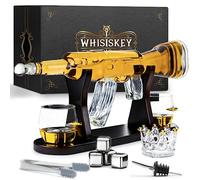 WHISISKEY Decantador de Whisky - Jarra de Whisky 1000ml - Set de Regalo