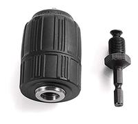 Whisverse Adaptador de portabrocas sin llave de 1,27 cm para destornillador de de conexión rápida