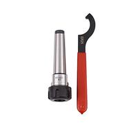 Whisverse Mt3 Er25 M12 - Soporte para mandril de pinza de fresado fijo + 1 llave inglesa