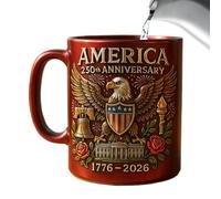 Whnbuij Taza de café de cerámica con asa para té y café caliente | Tazas de cerámica con asa para sopa caliente, símbolo cultural conmemorativo, sopa, símbolo cultural conmemorativo para