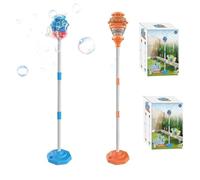Whnbuij Torre de burbujas - Sleek sturdy, portátil, juguete al aire libre, forma farola, soplador, luminoso para , jardín, césped | Multipurpose Outdoor Indoor Utility
