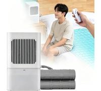 WHRAOY Cubrecolchón Refrigerado por Agua: con Control Remoto, Protector De Colchón De Enfriamiento De Tamaño Individual Y Doble, for Personas Que Duermen Calientes Y Sudan por La Noche(70x160cm)