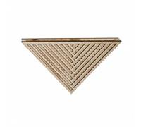 Whtkoph Estante de Pared Repisa Colgante Organizador Soporte Estilo Moderno Triangular Adecuado para Sala de Estar Balcón Recibidor Decoración del Hogar, Ms11866