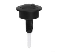 Whychstore - Botón de cisterna de inodoro de doble descarga para Siamp para inodoro Optima -49, botón de doble descarga para inodoro Twyford (negro)