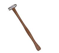 Whychstore Martillo de percusión de acero inoxidable para reparación de chapa, cabezales bilaterales con mango ergonómico de haya, diseño hueco ligero para un trabajo de carrocería sin costuras