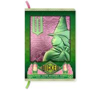 Insight Editions Cuaderno Wicked: Elphaba / Glinda reversible con relieve