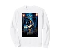 Wicked Fiyero Gates of Shiz Poster Sudadera, Unisex para Adultos, Blanco, XXL