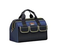 Wide Mouth Tool Bag - Oxford Cloth + Metal 31x17x23cm | Water Resistant
