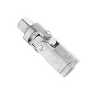 WIESEMANN 1893 Articulación universal con adaptadores cuadrangulares de 3/8" Cardán con adaptadores de 10 mm (3/8") a ambos extremos | Acero al cromo vanadio, cromado | 80881