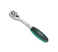 WIESEMANN 1893 Llave de carraca de 3/8" con 72 dientes Trinquete de dentado fino de Acero al cromo vanadio con mango de dos componentes | 80829
