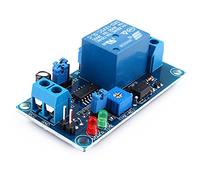 Wifehelper 12V DC Relé de retardo de retardo de Encendido/Apagado, módulo de Interruptor de retardo Ajustable, Temporizador de Ciclo de relé