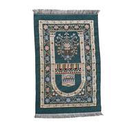 Wifehelper Alfombra de Oración con Borlas de Chenilla, Colección para el Hogar, Alfombra de Oración Islámica, Alfombra de Oración Islámica, Alfombra de Oración de Moda, Regalo de Ramadán,