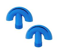 Wiffe Boquilla aireadora de fuente de piscina, ABS, cabezal de salida de agua roscado de 3/4 pulgadas para una fácil instalación en la piscina, configuraciones de uso, ajuste de retorno, cabezal de