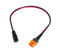 Wiffe XT60I - Cable conector de alimentación para FPV pequeño, 5,5 x 2,1 mm | Cable de alimentación multiusos adecuado para soldador, enlaces de alimentación móviles y juguete de control remoto