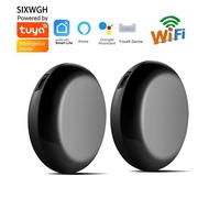 WiFi IR Control Hub Control remoto inalámbrico a través de Smartlife Tuya APP Smart Home Blaster trabajo por infrarrojos con Google Alexa Home 1 pcs Black