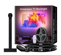 WiFi LED TV Band 3.8m USB Tira Smart Home APP Tira de luz RGB regulable Stripe