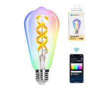 WiFi WB Bombilla Inteligente ST64 E27 4.9W RGBW